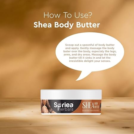 How To Use Spriea Herbals Natural Shea Body Butter Cream